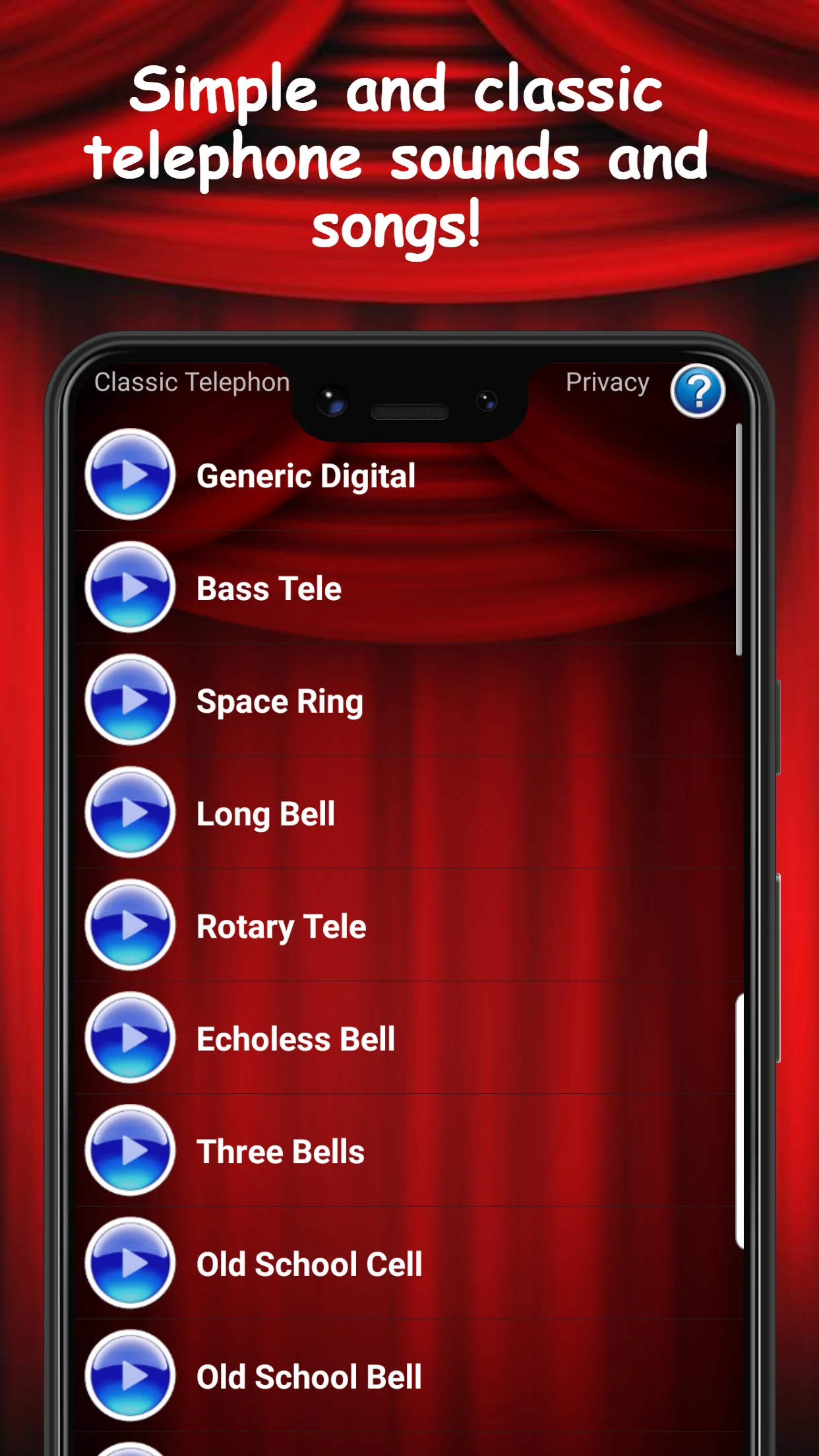 Classic Telephone Ringtones screenshot